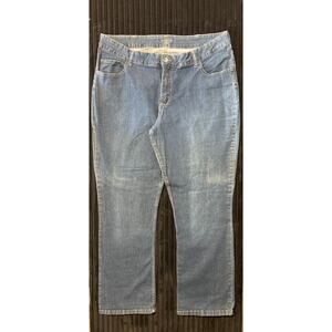 Riders by Lee Women’s Bootcut Jeans – Size 22W Medium Wash Stretch Denim